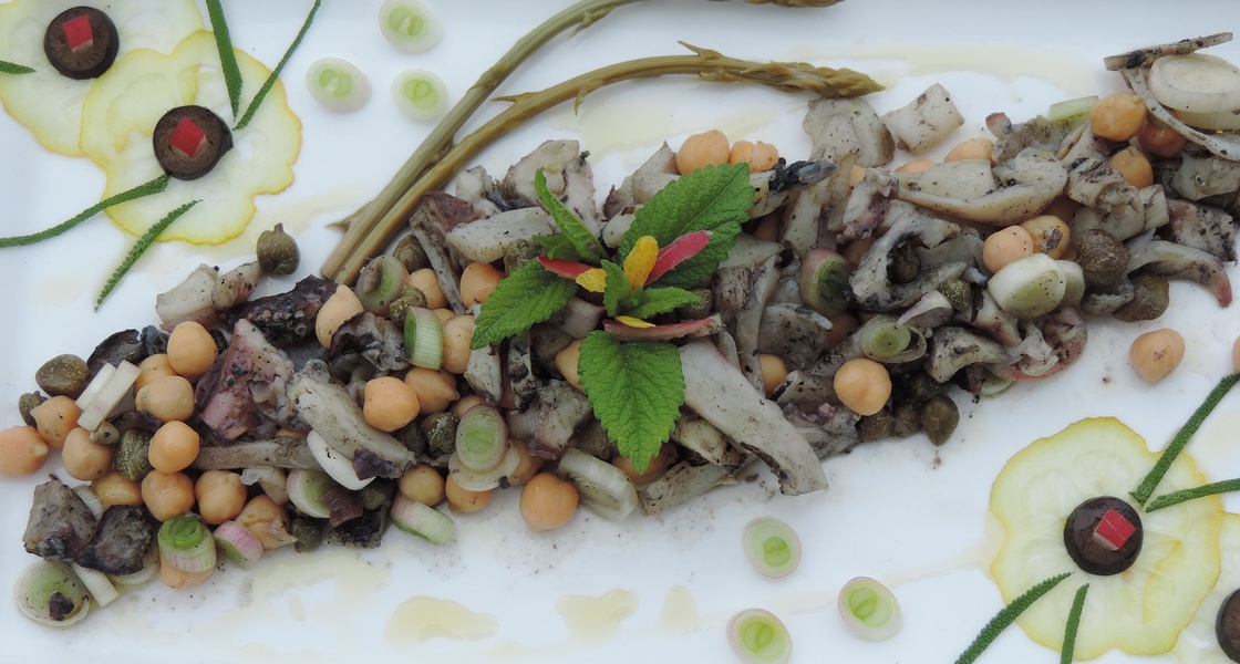 Salata od sipe s tartufima